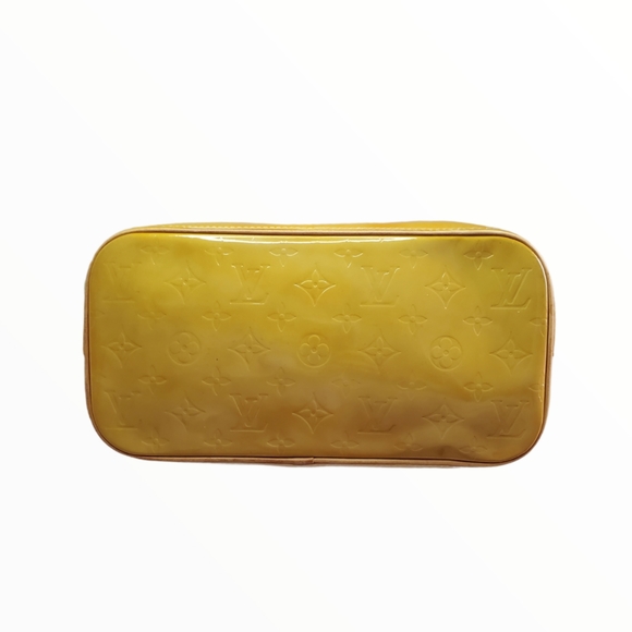 ‼️SOLD‼️ LOUIS VUITTON VERNIS HOUSTON YELLOW MONO - Picture 5 of 15
